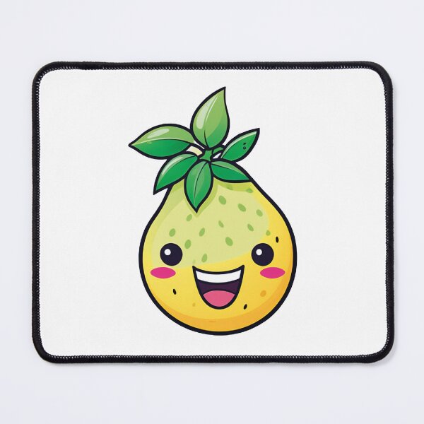 Item preview, Happy Fruit: Smiling Lemon Illustration designed and sold by Ink-Kreativ.