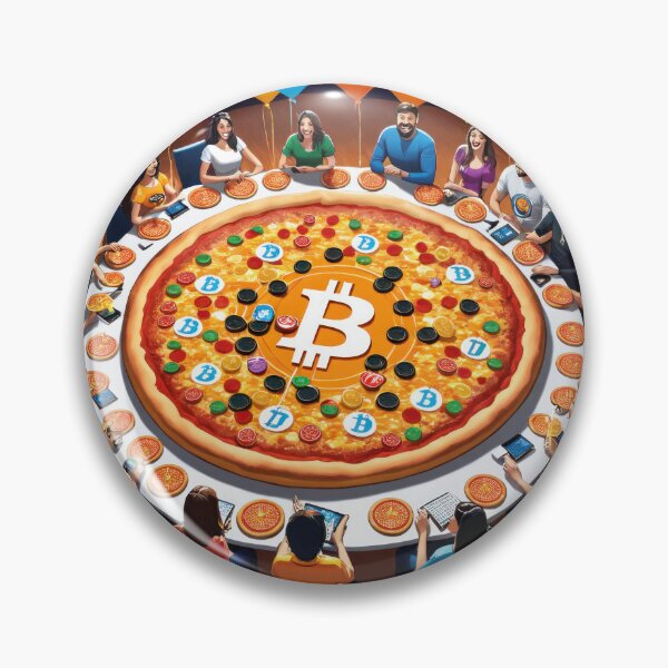 Item preview, Big Bitcoin Pizza Party designed and sold by duke818.