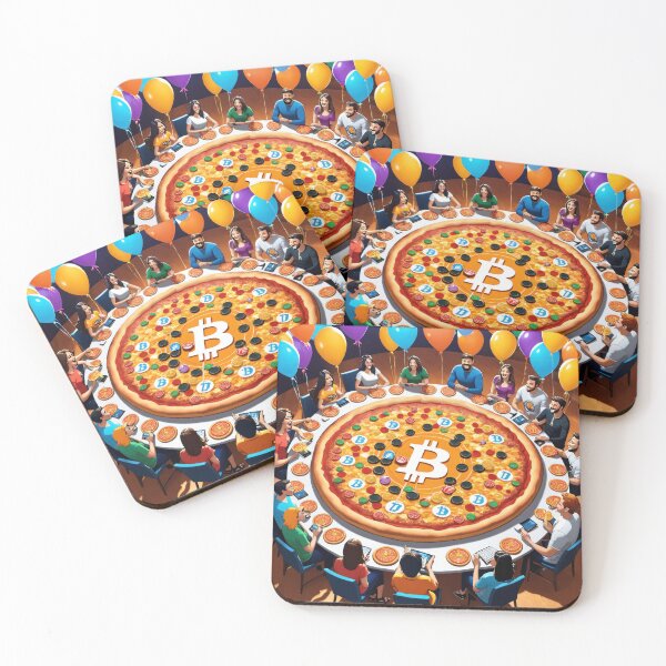 Item preview, Big Bitcoin Pizza Party designed and sold by duke818.