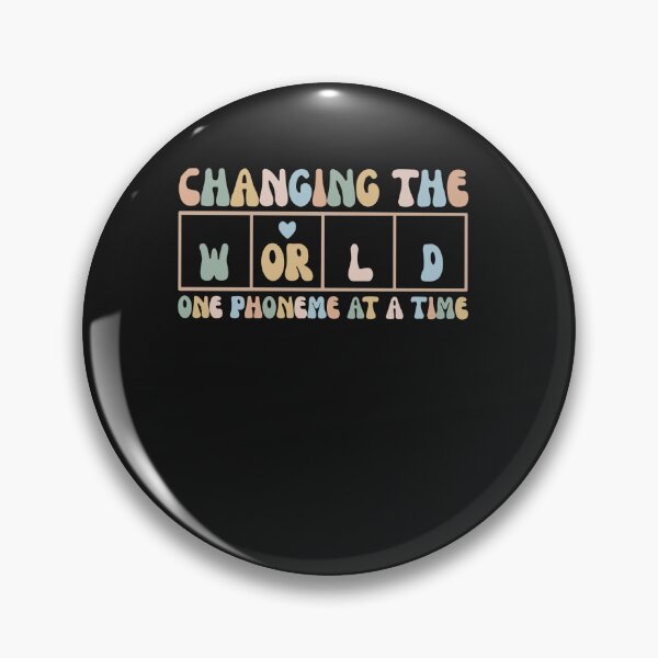 Item preview, Changing The World One Phoneme At A Time, Dyslexia Teacher designed and sold by Pitchou07.