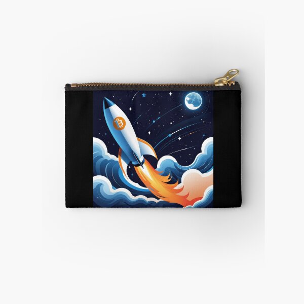 Item preview, Bitcoin Moon Rocket designed and sold by duke818.