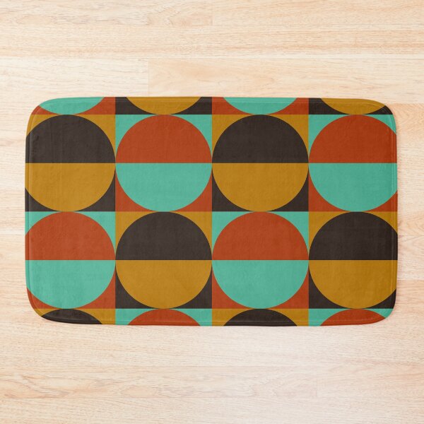 Item preview, retro 1970's style pattern designed and sold by pauloneill-art.