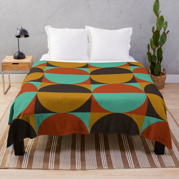 Item preview, retro 1970's style pattern designed and sold by pauloneill-art.