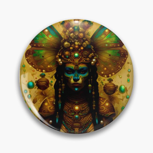 Item preview, butterfly art, fairy art, art sticker, laptop sticker, alien art, visionary art, moth art, butterfly sticker designed and sold by MEAStudios.