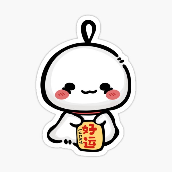 Good Luck Teru Teru Bozu Sticker