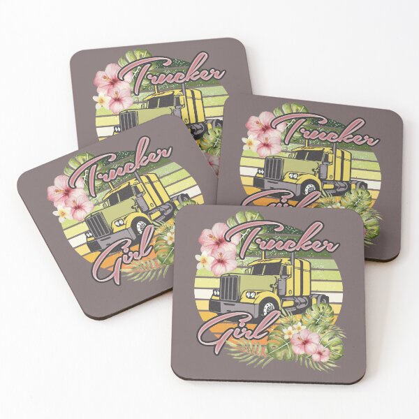 Item preview, TRUCKER GIRL- EXOTIC FLOWERS designed and sold by InNeRoDa.