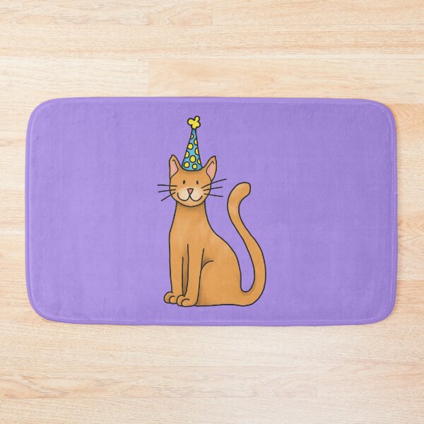 Item preview, Ginger Party Cat designed and sold by kindredkrafters.