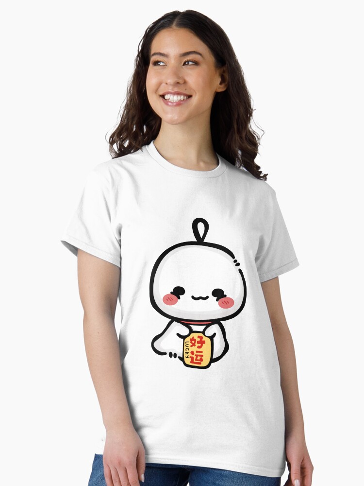 Thumbnail 1 of 7, Classic T-Shirt, Good Luck Teru Teru Bozu designed and sold by TeruwithCrafts.
