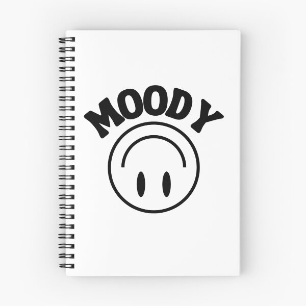 Item preview, Moody ? - Embrace Your Upside Down Vibes - Black designed and sold by Biddakate.