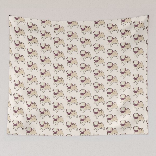 Item preview, Cute pug puppy art designed and sold by Mayarart.