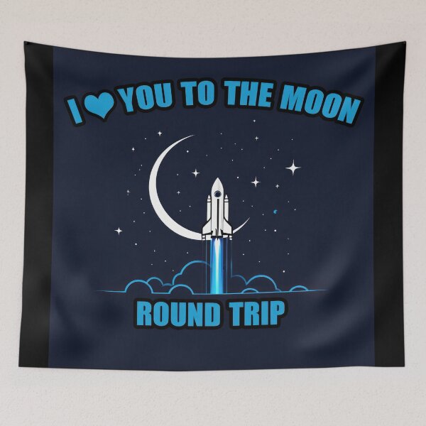 Item preview, I Love You To The Moon designed and sold by duke818.