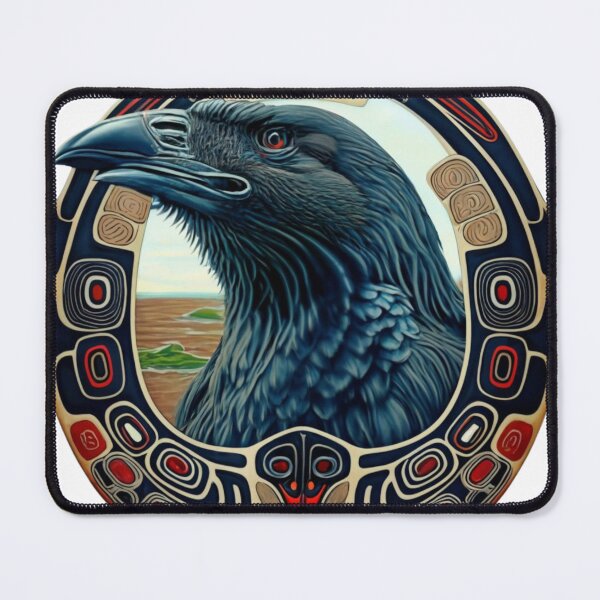 Item preview, Haida Tlingit Native Raven designed and sold by RelaxMusic.