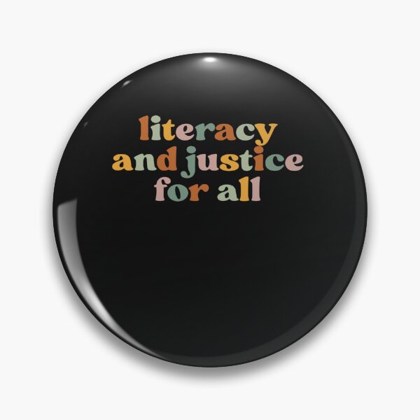 Item preview, Literacy and Justice for All Literacy Teacher Shirt Reading designed and sold by Pitchou07.