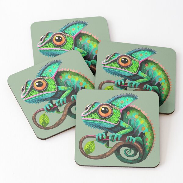 Item preview, friendly diy color chameleon simple designed and sold by Firas Aljazzar.