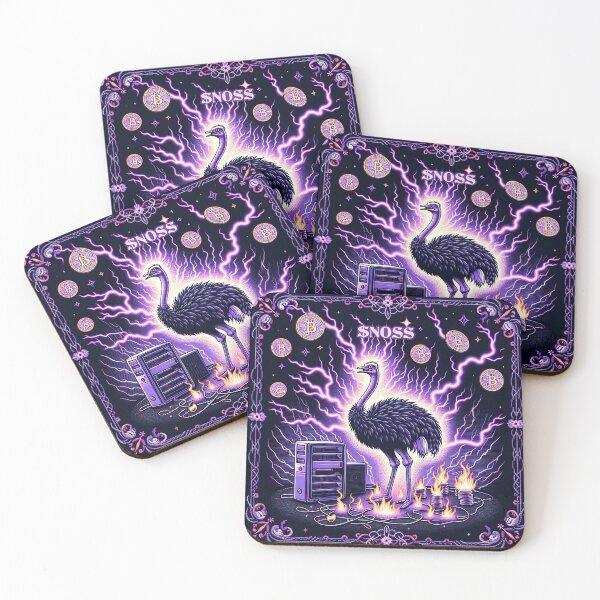 Item preview, $NOSS "Digital Phoenix: Rebirth through Ostrich Lightning" designed and sold by zzz888.