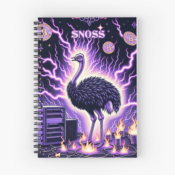 Item preview, $NOSS "Digital Phoenix: Rebirth through Ostrich Lightning" designed and sold by zzz888.