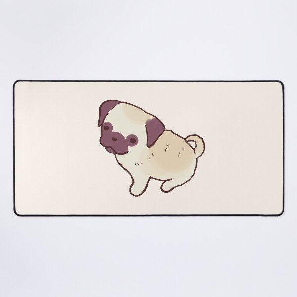 Item preview, pug puppy art designed and sold by Mayarart.