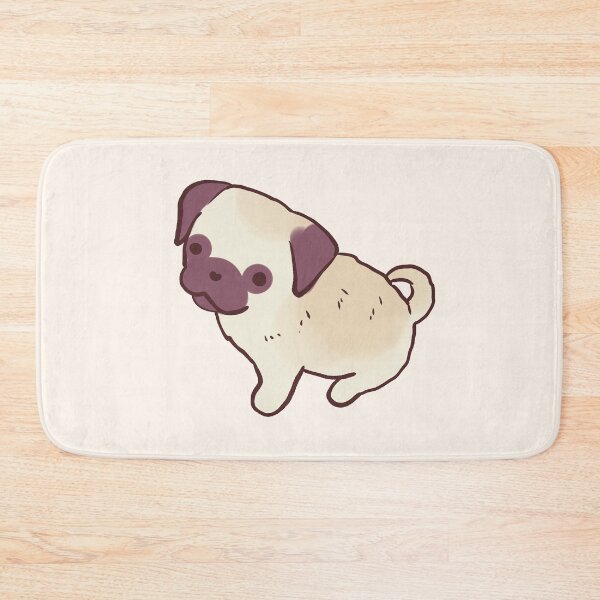 Item preview, pug puppy art designed and sold by Mayarart.