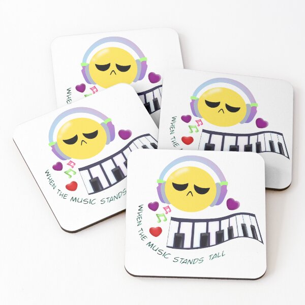 Item preview, musician emoji plays keyboard designed and sold by BirdiBear.