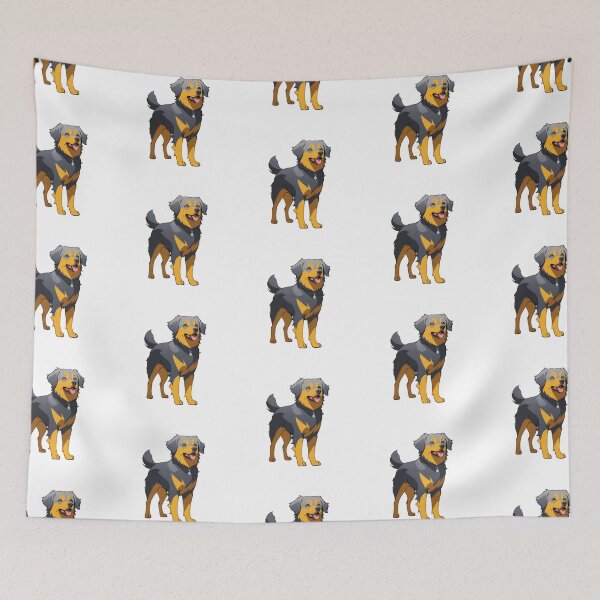 Item preview, Cartoon Style Hovawart Dog designed and sold by Bilisik.