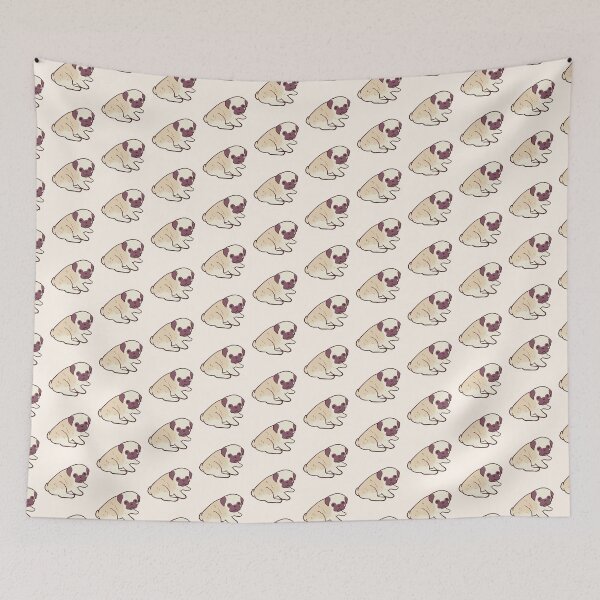 Item preview, Pug puppy illustration  designed and sold by Mayarart.