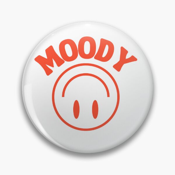 Item preview, Moody ? - Embrace Your Upside Down Vibes - Red designed and sold by Biddakate.