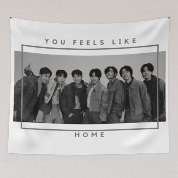 Item preview, BTS " you feels like home" designed and sold by aesthetNest.