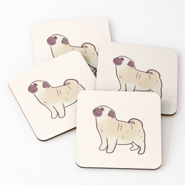 Item preview, Pug puppy illustration  designed and sold by Mayarart.