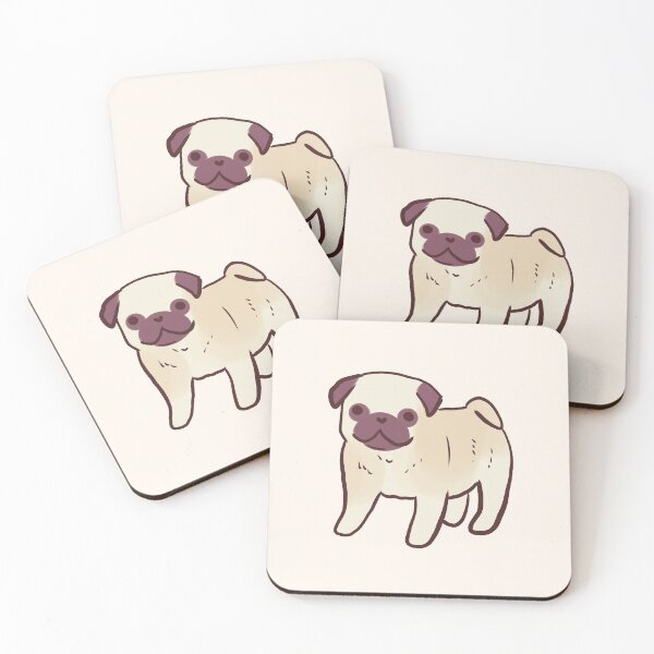 Item preview, Pug puppy drawing  designed and sold by Mayarart.