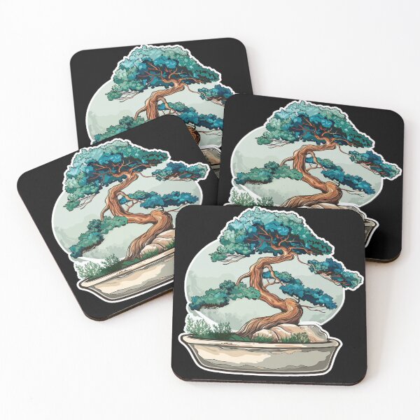 Item preview, Beautifull old style bonsai sticker design  designed and sold by SmileshareShop.