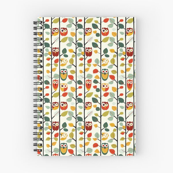 Item preview, Funky Owl Print Pattern designed and sold by MadeByBen.