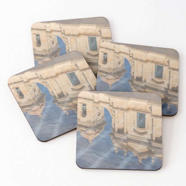 Item preview, Unusual View - Noto Cathedral Saint Nicholas of Myra Reflected designed and sold by Georgia Mizuleva.