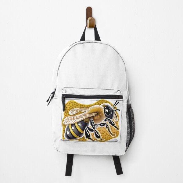 Item preview, Honeybee Harmony: A Buzzing Background of Hive Work designed and sold by WASABIgreen.