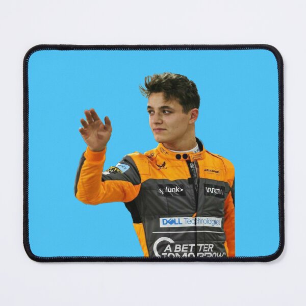 Item preview, Norris F1 Driver in McLarenF1 Team Race Suit Waving Oscar Piastri's Teammate designed and sold by FormulaGTee1.