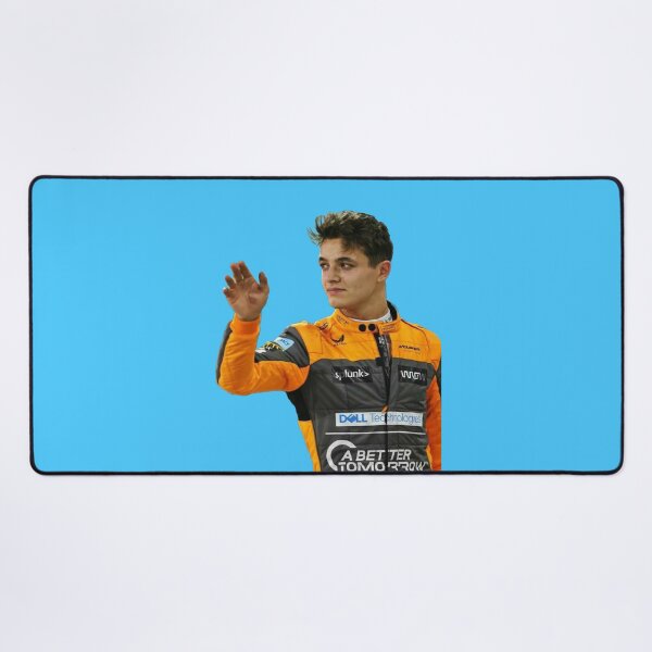 Item preview, Norris F1 Driver in McLarenF1 Team Race Suit Waving Oscar Piastri's Teammate designed and sold by FormulaGTee1.