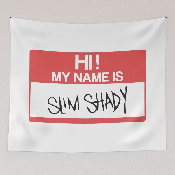 Item preview, HI! MY NAME IS SLIM SHADY designed and sold by samuartshop.