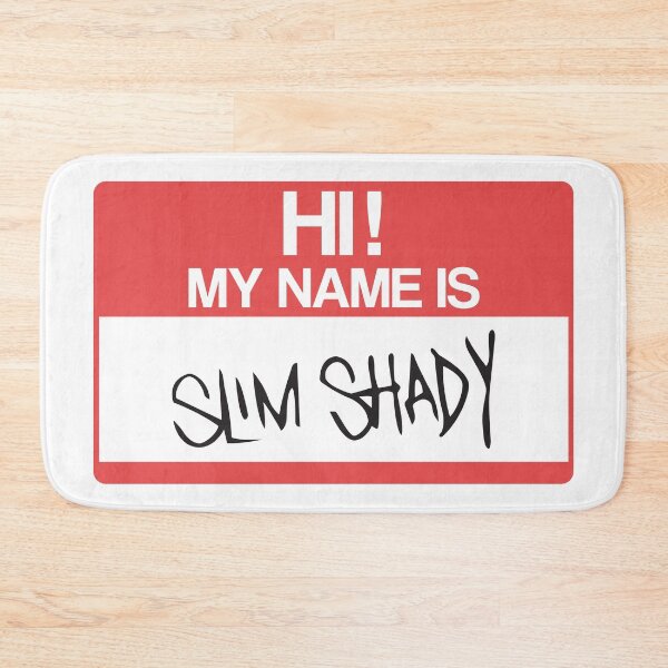 Artikelvorschau, HI! MY NAME IS SLIM SHADY entworfen und verkauft von samuartshop.