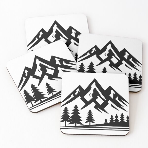 Item preview,  Mountain Illustration designed and sold by Pattern-Parade.