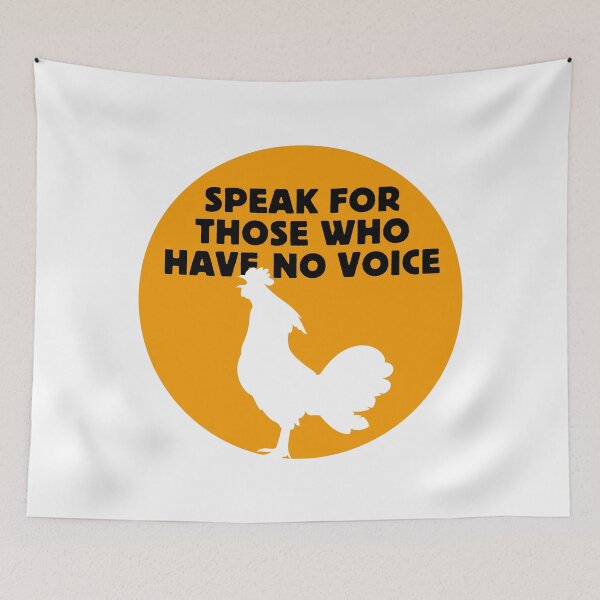 Item preview, Speak for those who have no voice designed and sold by Nanika-akimoto.