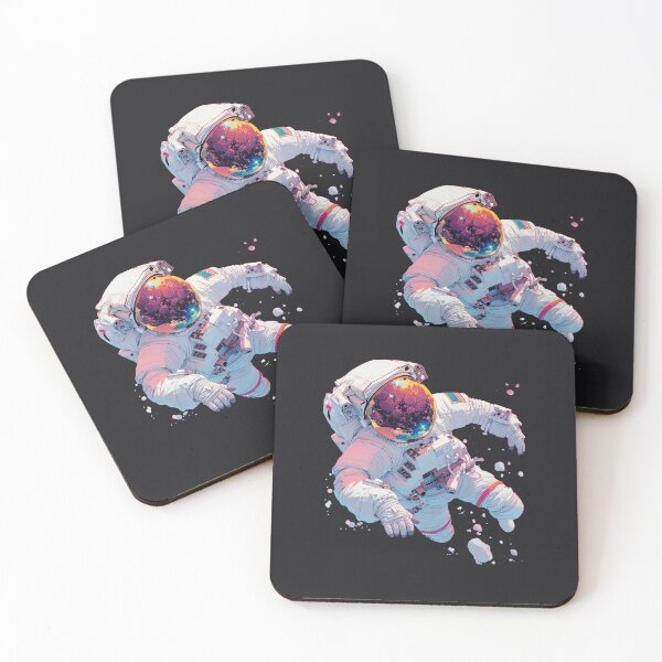Item preview, A spaceman in the open space designed and sold by aivisionsart.