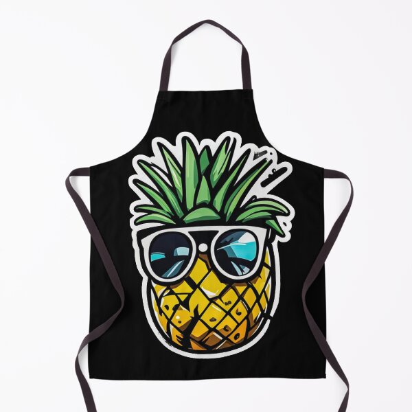 Item preview, Funny Pineapple Wearing Sunglasses designed and sold by MyArt23.
