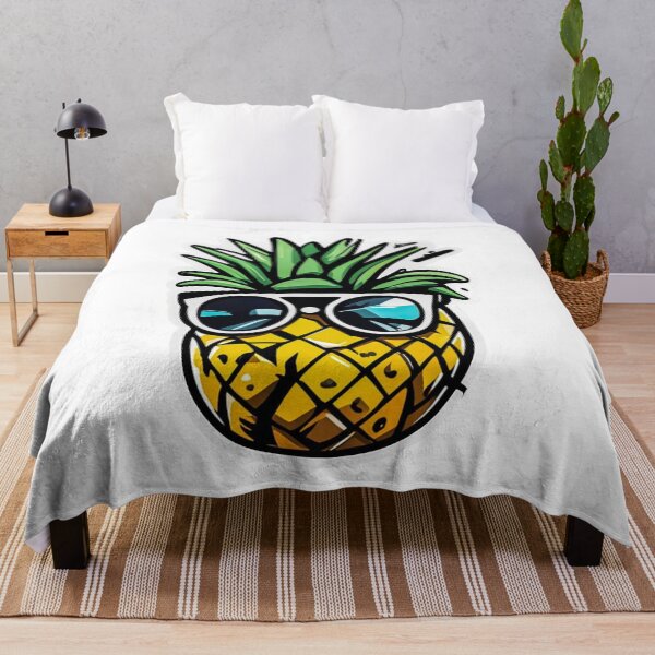 Item preview, Funny Pineapple Wearing Sunglasses designed and sold by MyArt23.