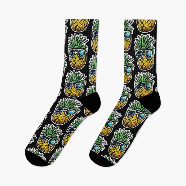 Item preview, Funny Pineapple Wearing Sunglasses designed and sold by MyArt23.
