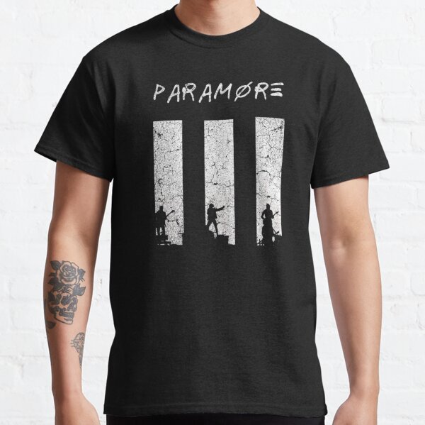 Paramore Shirt Grow Up Pop Punk Band Black Men's Tee Small