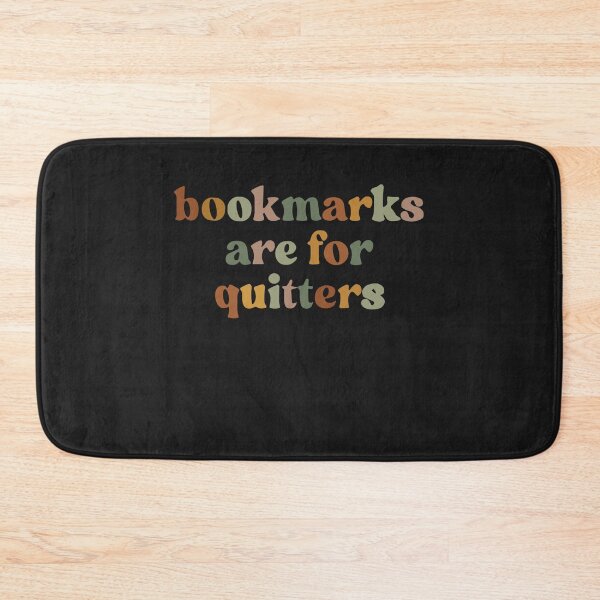 Item preview, Bookmarks Are For Quitters - Reading Lovers designed and sold by Pitchou07.