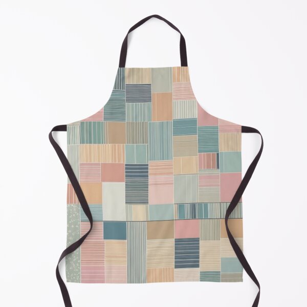 Item preview, color block with point linier pattern lite pastel tone designed and sold by JangmiHorang.