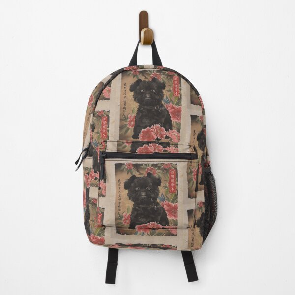 Item preview, Affenpinscher Dog Portrait Edo Period Japan Style designed and sold by Cuddlythopia.