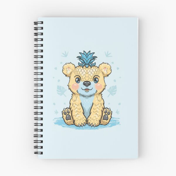 Item preview, Funny Cute Eisbär baby Polar Bear  And Pineapple designed and sold by fatydesignspace.