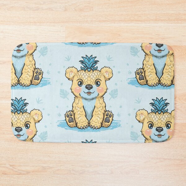 Item preview, Funny Cute Eisbär baby Polar Bear  And Pineapple designed and sold by fatydesignspace.
