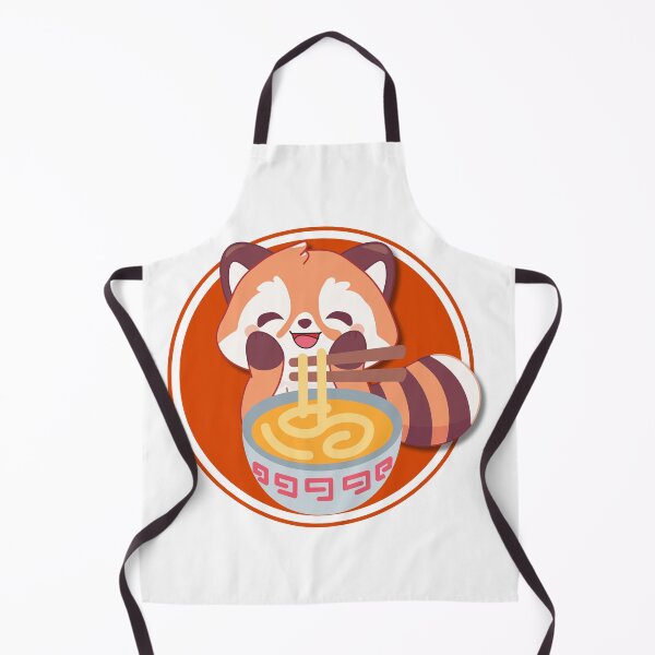 Item preview, Happy Red Panda Ramen designed and sold by ViViTulip.